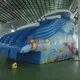 inflatable slide castle for swimming pool KK INFLATABLE 5