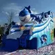 inflatable slide castle for swimming pool KK INFLATABLE 7