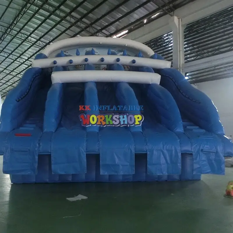 inflatable slide castle for swimming pool KK INFLATABLE 2