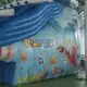 inflatable slide castle for swimming pool KK INFLATABLE 6