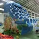 inflatable slide castle for swimming pool KK INFLATABLE 3