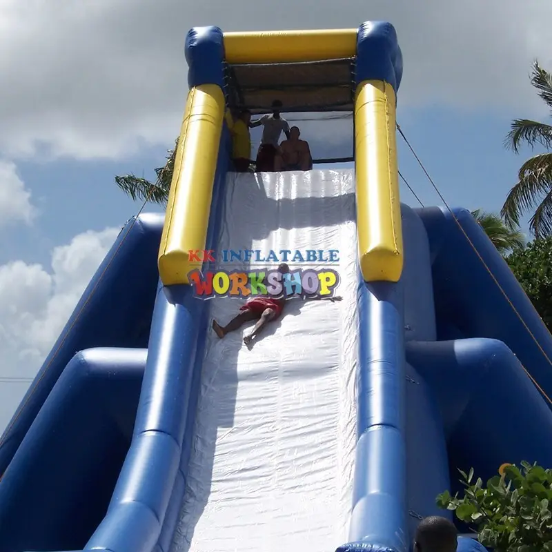 truck blow up water slide castle for playground KK INFLATABLE 5