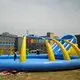 quality blow up water slide giant free sample for swimming pool 4