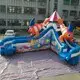 KK INFLATABLE jump bed big water slides supplier for exhibition 3