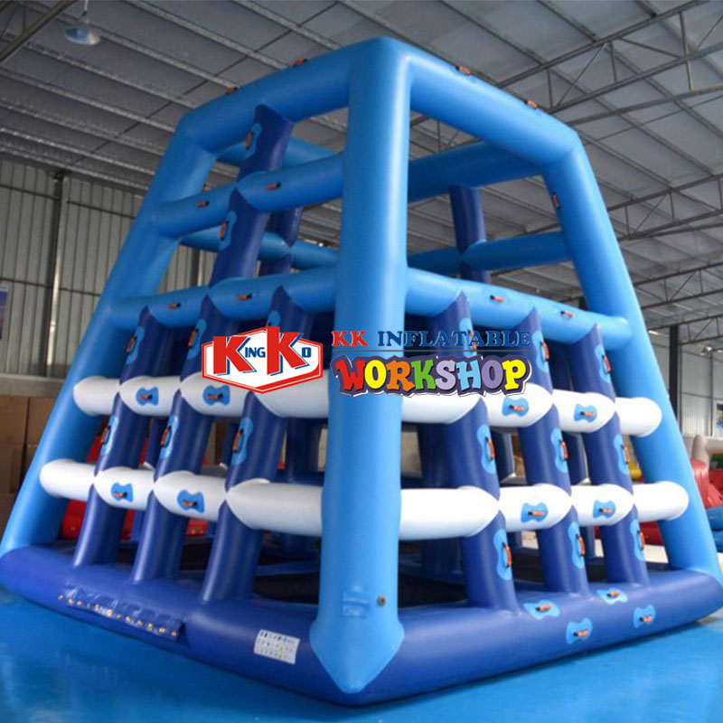 Parque acuático flotante inflable y equipo de juego de agua inflable para adultos en el mar/lago 6