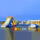 hot selling inflatable theme playground pvc animal modelling for seaside 2