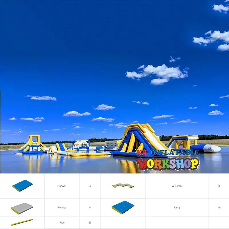 hot selling inflatable theme playground pvc animal modelling for seaside 6