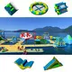 amazing inflatable floating water park wholesale for paradise 3