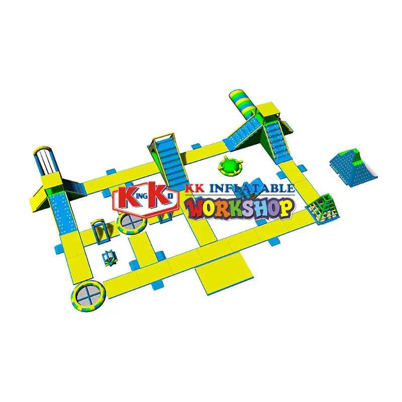 amazing inflatable floating water park wholesale for paradise 2