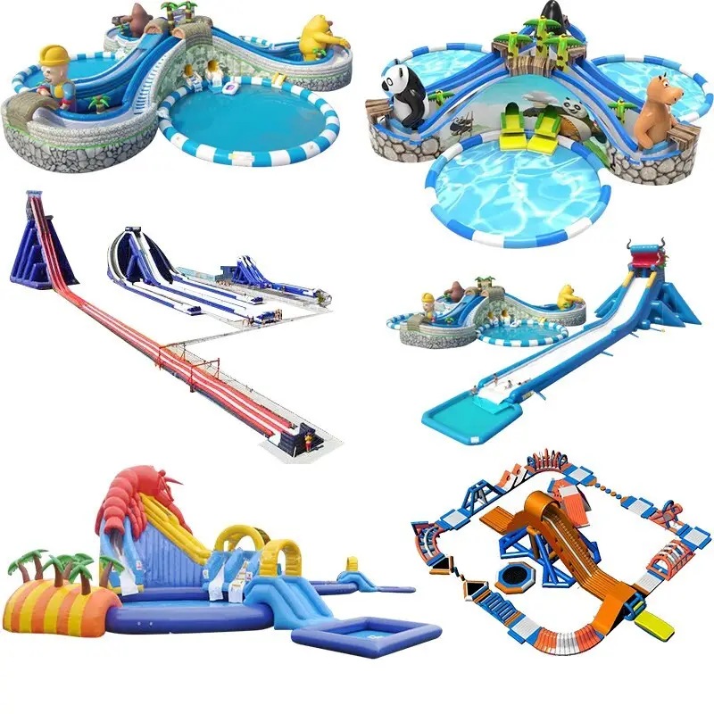 Inflatable water park checkpoints 10