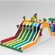 KK INFLATABLE funny water obstacle course good quality for sport games 6