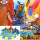 KK INFLATABLE blue inflatable theme playground manufacturer for amusement park 5