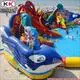 KK INFLATABLE blue inflatable theme playground manufacturer for amusement park 6
