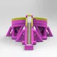 inflatable water playground rainbow for amusement park KK INFLATABLE 6