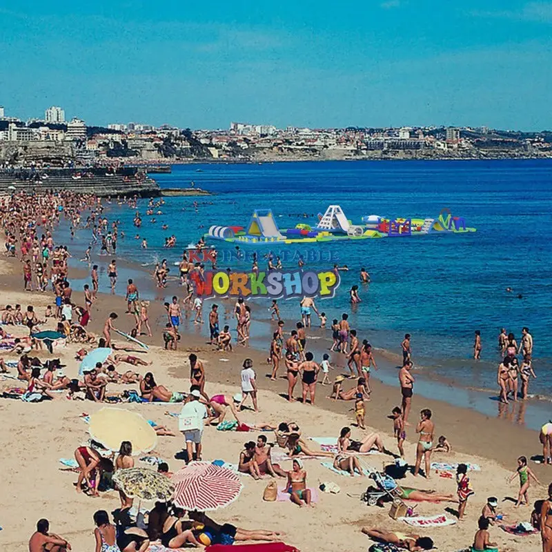 Inflatable floating on Water Park 5
