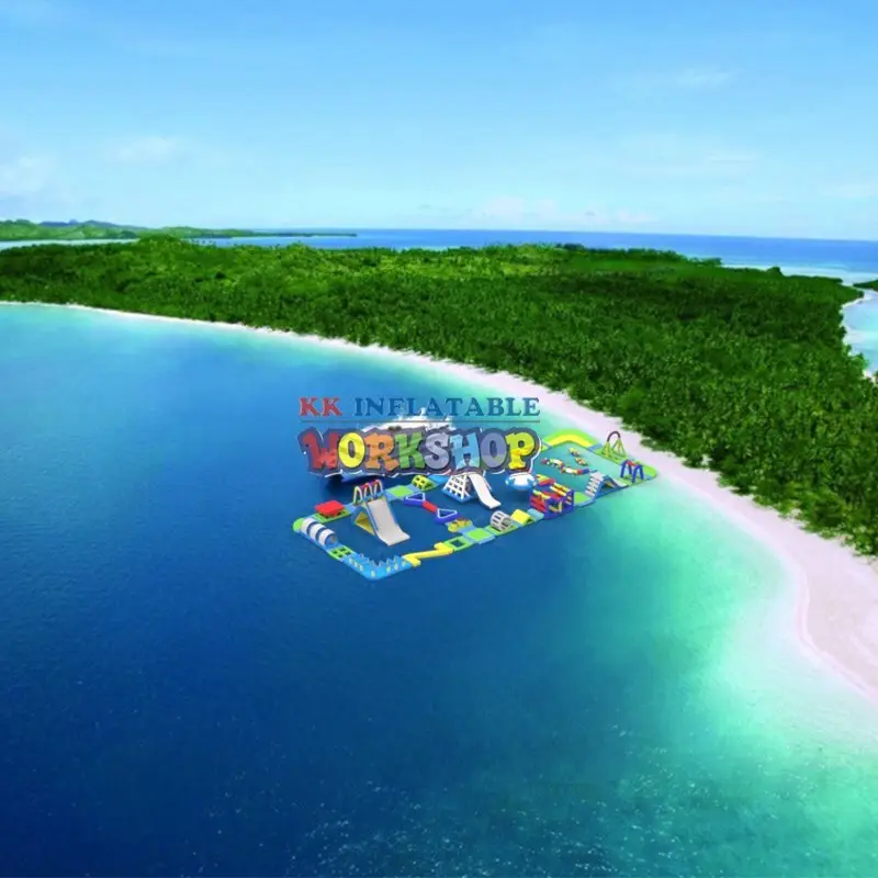 Inflatable floating on Water Park 3