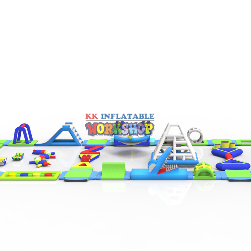 Outdoor Inflatable Playground Large Commercial Inflatable Floating Water Park 4