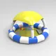 Inflatable floating leisure boat 3