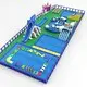 custom inflatable theme park pvc animal modelling for beach 6