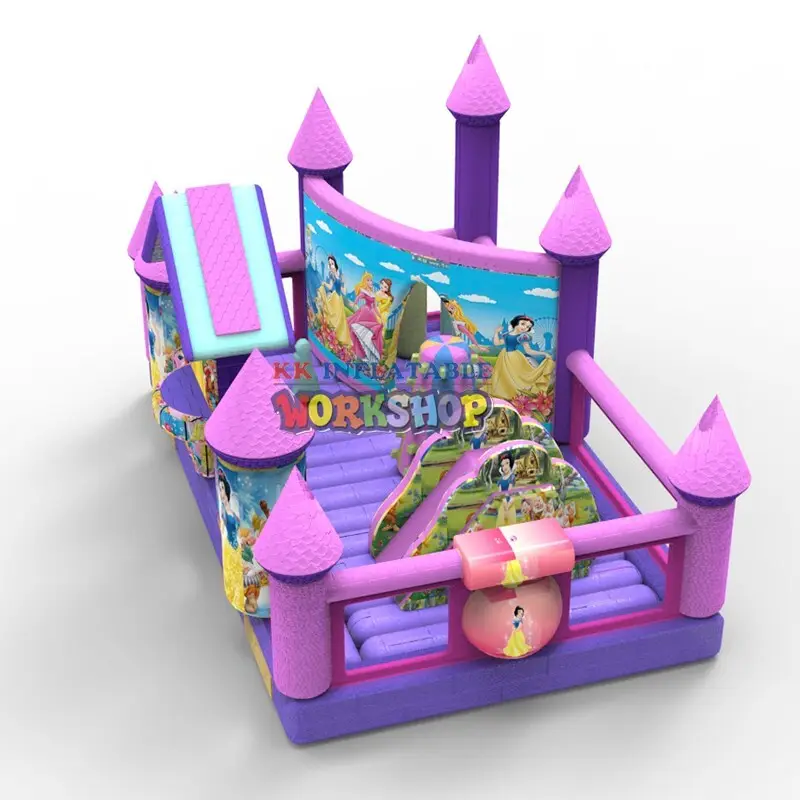 KK INFLATABLE jumping jumping castle colorful for paradise 3