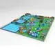 KK INFLATABLE rainbow kids inflatable water park manufacturer for children 6