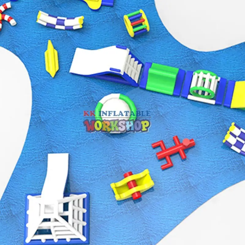 KK INFLATABLE hot selling inflatable theme playground animal modelling for seaside 4
