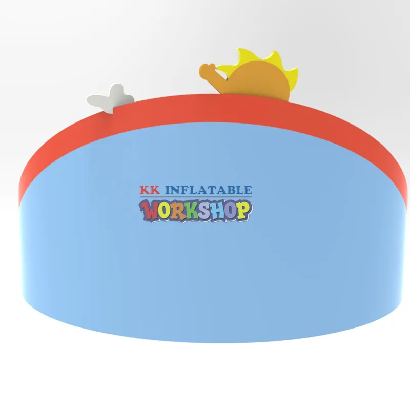 Inflatable Rainbow Water Slide 7
