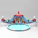 KK INFLATABLE blue inflatable theme park good quality for seaside 7