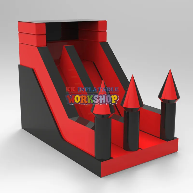 Inflatable castle slide 4