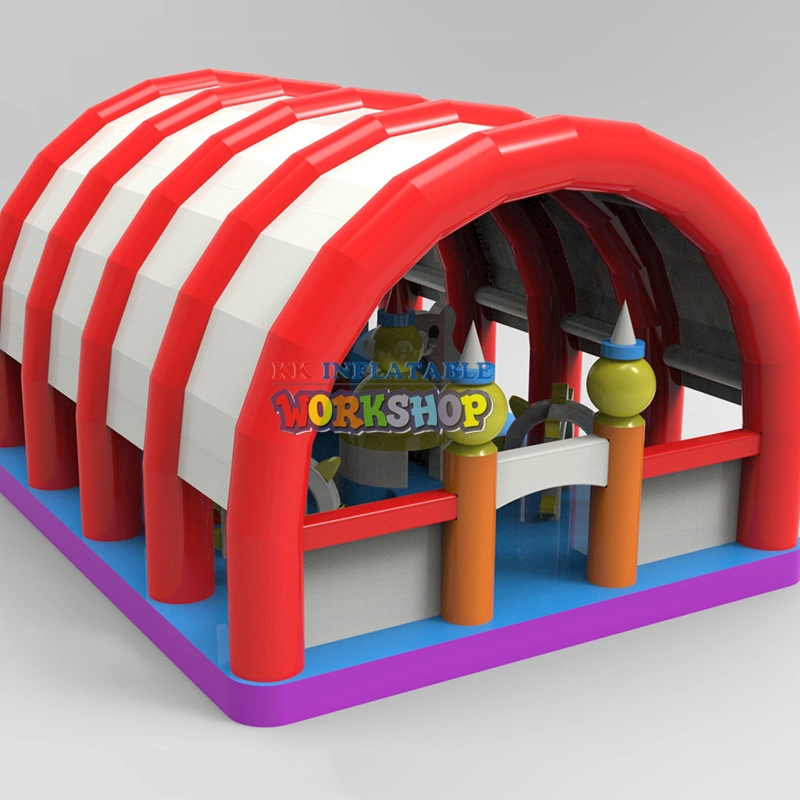 Inflatable Entertainment Castle, Giant jumping castle inflatable fun city kids inflatable amusement park 1