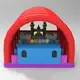 KK INFLATABLE pirate ship inflatable bounce house colorful for amusement park 6