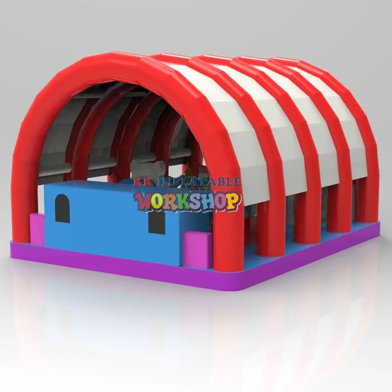 KK INFLATABLE pirate ship inflatable bounce house colorful for amusement park 5