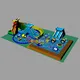 KK INFLATABLE creative design inflatable theme park animal modelling for beach 4