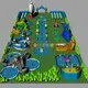 creative design inflatable water parks animal modelling for children 3