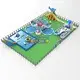 large inflatable theme park slide pool combination supplier for seaside 2
