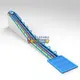 Elongated inflatable water slide 2