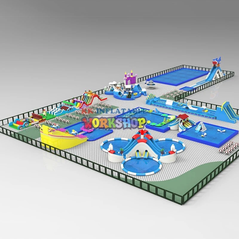 Superior inflatable water park 2