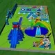 blue kids inflatable water park multichannel for children KK INFLATABLE 2