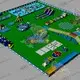 large kids inflatable water park supplier for seaside 2