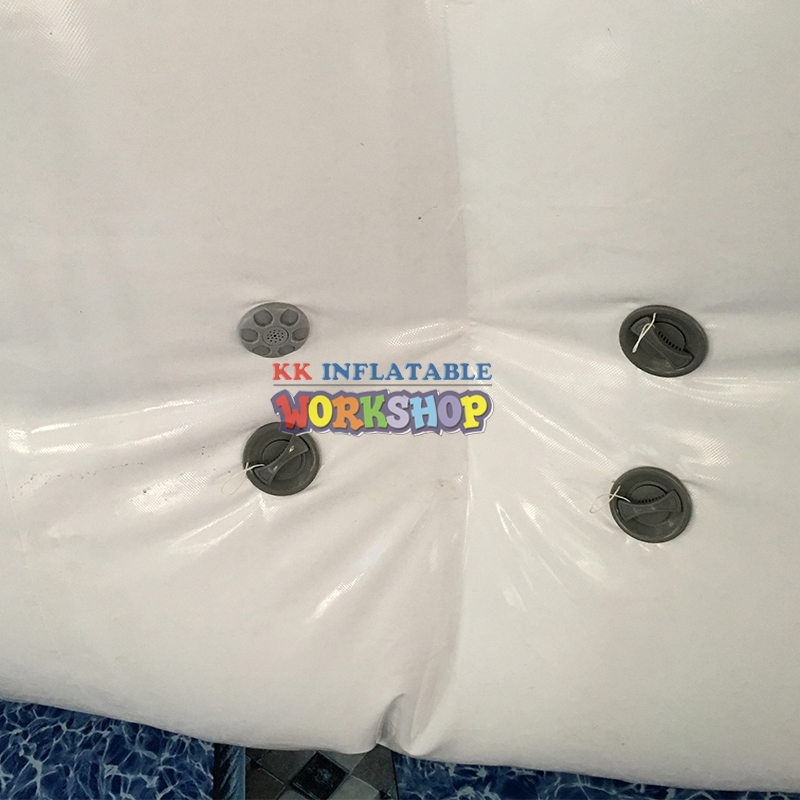Portable White Inflatable Dome Tent with Color - Changing LED Lights for Trade Show Exhibition 6
