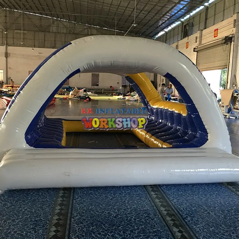 truck bouncy slide colorful for swimming pool KK INFLATABLE 3