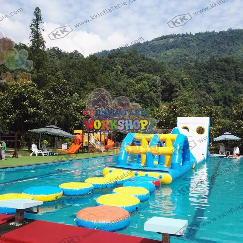 KK INFLATABLE slide pool combination inflatable theme playground factory price for paradise 3