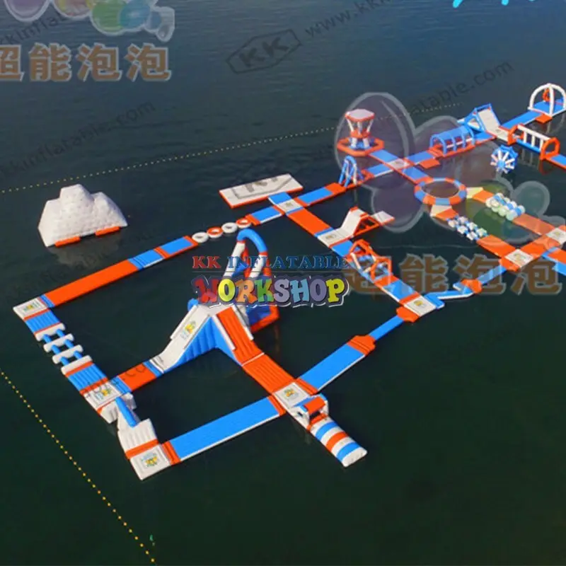 KK INFLATABLE hot selling kids inflatable water park dinosaur for beach 3