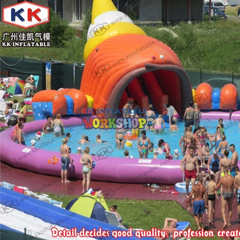 KK INFLATABLE custom inflatable theme park good quality for paradise 2