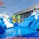 cartoon kids inflatable water park slide pool combination for children KK INFLATABLE 3