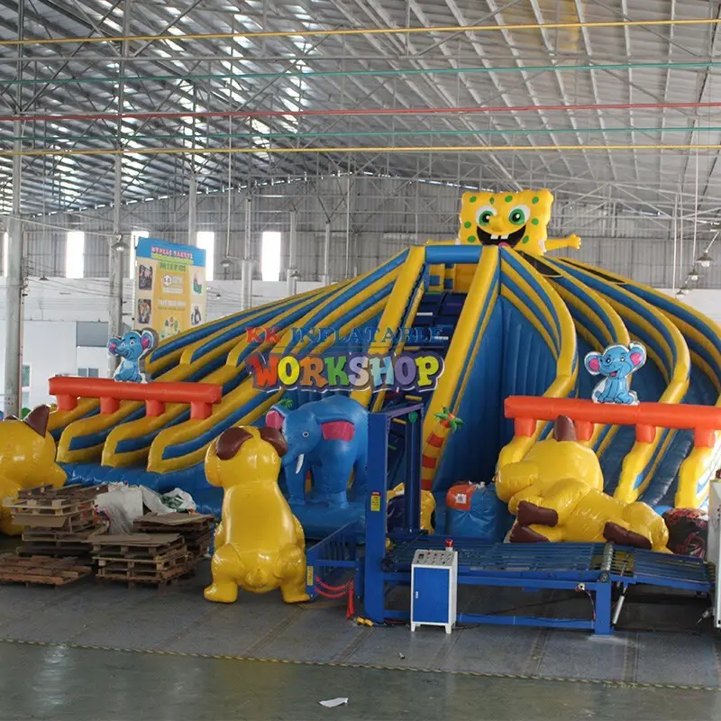 KK INFLATABLE colorful inflatable floating water park factory direct for beach seaside 3