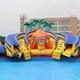 KK INFLATABLE large inflatable water playground slide pool combination for children 2