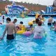 inflatable water playground dinosaur for seaside KK INFLATABLE 3