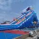 inflatable water playground rainbow for beach KK INFLATABLE 4