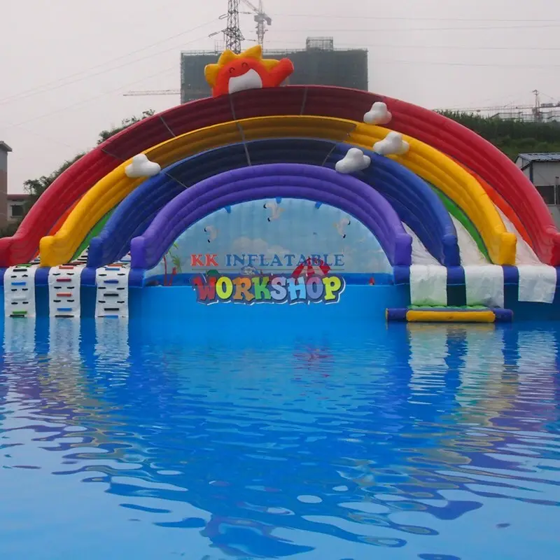 KK INFLATABLE multichannel inflatable theme playground manufacturer for amusement park 3